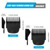 2 Professional Hair Trimmer Guards Cutting Guides Fits for Manscaped The Lawn Mower 4.0, Black Coded Trimmer Combs Replacement - Guard Number: #1 and #4 (Length: 1/8 inch and 1/2 inch) view 4