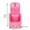 Remobia Hicol Cute Cartoon Hanging Kids Toiletry Bag Children Travel Cosmetic Makeup Organizer Wash Bag Shower bag Over Night Bag Camping Shaving Kit Bag for Boys & Girls(Fairy) view 2