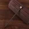 7Pcs Simple Style Small Flower Hair Sticks Wooden Hairpin, Chinese Style Flower Hair Sticks Wood Hair Clasp Vintage Headdress view 3