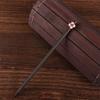 7Pcs Simple Style Small Flower Hair Sticks Wooden Hairpin, Chinese Style Flower Hair Sticks Wood Hair Clasp Vintage Headdress view 4