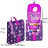 Remobia Hicol Cute Cartoon Hanging Kids Toiletry Bag Children Travel Cosmetic Makeup Organizer Wash Bag Shower bag Over Night Bag Camping Shaving Kit Bag for Boys & Girls(Unicorn) view 2