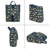 Remobia Hicol Cute Cartoon Hanging Kids Toiletry Bag Children Travel Cosmetic Makeup Organizer Wash Bag Shower bag Over Night Bag Camping Shaving Kit Bag for Boys & Girls (Dinosaurs) view 3