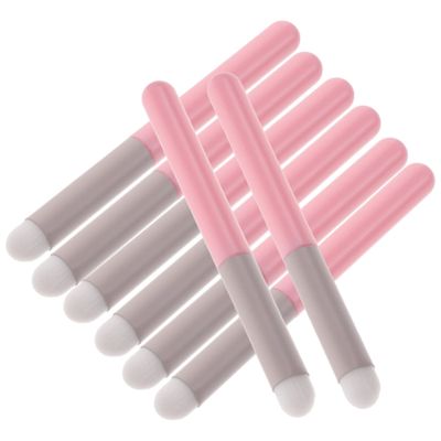 FOMIYES Lipstick Brush Set 8Pcs Multi-Purpose Lip Gloss Applicator and Eyeshadow Smudge Brushes for Precise Makeup Application