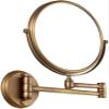 Bathroom Mirror Makeup Mirror Wall-Mounted Mirror 3X Magnification 8 Inch Double-Sided Swivel Vanity Makeup Mirror Brushed Copper view 1