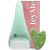 BAIMEI IcyMe Cryotherapy Ice Roller and Gua Sha Facial Tools Reduces Puffiness, Skin Care Tools for Face Massager Self Care Gift for Men Women - Green view 1