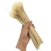 0.4cm Thickness #613 Blonde Color 8 Inch 10Strands 100% Real Human Hair Dreadlock Extensions for Man/Women/Kid Full Head Handmade Can Be Dyed Bleached Curled Permanent loc Extension view 2
