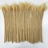 0.4cm Thickness #613 Blonde Color 8 Inch 60Strands 100% Real Human Hair Dreadlock Extensions for Man/Women/Kid Full Head Handmade Can Be Dyed Bleached Curled Permanent loc Extension view 1