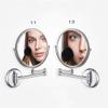 Bathroom Mirror Makeup Mirror Wall Mounted Bathroom Mirror-with 3X Magnification Two-Sided Swivel Shaving Makeup Vanity Mirror/Silver/8-inch view 3