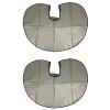 2Pcs Professional Waterproof Hair Dye Capes Hairdressing Capes Adjustable Haircut Capes Short Comb-Out Capes for Hair Stylist for Hair Styling Cuts and Colours view 1