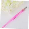 FRCOLOR 3 Pieces Nail Tools Pusher Trimmer Cuticle Press Tool Fork Cuticle Trimmer Remover for Dead Skin Fork Manicure Tools Dead Skin view 3