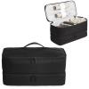 GENCAM Double-Layer Carrying Case for Shark Flexstyle, Travel Case for Shark 430/440 Flex Style, Portable Storage Bag for Shark Flexstyle/Dyson Airwrap Styler and Attachments (Black Patent Pending) view 1