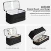 GENCAM Double-Layer Carrying Case for Shark Flexstyle, Travel Case for Shark 430/440 Flex Style, Portable Storage Bag for Shark Flexstyle/Dyson Airwrap Styler and Attachments (Black Patent Pending) view 2