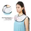 PERFEHAIR Hair Cutting Collar Tool, Salon Hairdressing Hair Dye Cape with Angular & Straight Cutting Guidelines, Waterproof view 3