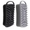 Cinlitek 2Pack Dual Sided Silicone Body Scrubber for Exfoliating, Shower&Scalp Massage, 2 in 1 Bath&Shampoo Brush,Soft Body Exfoliator Silicone Loofah Shower Scrubber Brush for All Kinds of Skin view 1
