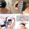 Cinlitek 2Pack Dual Sided Silicone Body Scrubber for Exfoliating, Shower&Scalp Massage, 2 in 1 Bath&Shampoo Brush,Soft Body Exfoliator Silicone Loofah Shower Scrubber Brush for All Kinds of Skin view 4