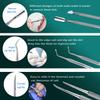 6pcs Ingrown toenail Tool, Toenail File and Lifters, Professional Surgical Stainless Steel Ingrown Toenail Removal Tool Kit, Under Nail Cleaner Tools Pain Relief(Natural color) view 3