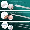 6pcs Ingrown toenail Tool, Toenail File and Lifters, Professional Surgical Stainless Steel Ingrown Toenail Removal Tool Kit, Under Nail Cleaner Tools Pain Relief(Natural color) view 4