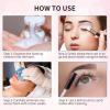 50 Pcs Lash Shampoo Bottle Brushes Set 10 Empty Foam Pump Dispensers 10 Label Stickers 10 Mascara Wands and Tubes 10 Cleansing Brush 10 Bag for Eyelash Extensions Aftercare(Black) view 4