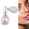 Body Glitter Spray, Shimmering Spray Powder Sparkle Powder, Body Glitter Face High Gloss Highlighter Loose Makeup for Women Hair Nails Makeup (Nude ) view 3