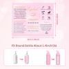 50 Pcs Lash Shampoo Bottle Brushes Set (Pink) view 3