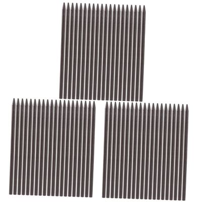Beavorty 60pcs Wooden Hairpins Tapered Straight Hair Sticks for Women Hair Accessories for Buns and Updos Smooth and Elegant Design