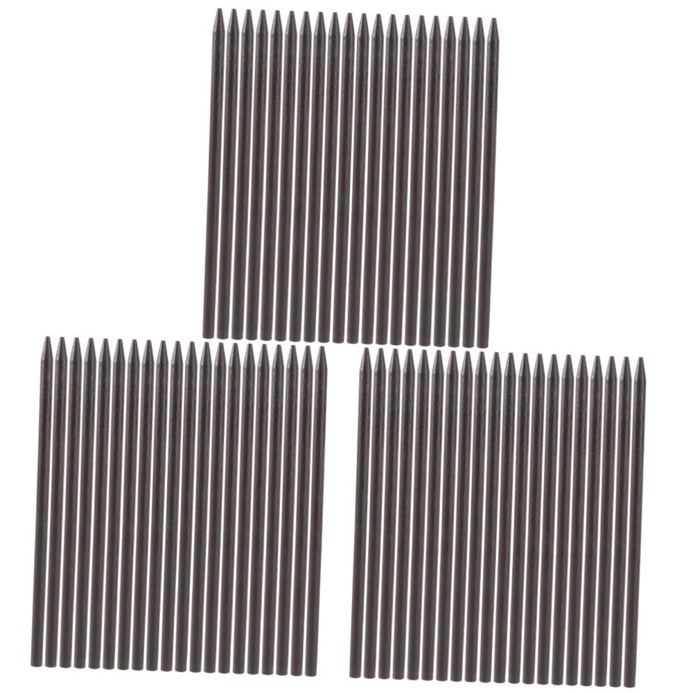 Beavorty 60pcs Wooden Hairpins Tapered Straight Hair Sticks for Women Hair Accessories for Buns and Updos Smooth and Elegant Design