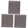 Beavorty 60pcs Wooden Hairpins Tapered Straight Hair Sticks for Women Hair Accessories for Buns and Updos Smooth and Elegant Design view 1