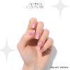 Adora Couture Semi Cured Gel Nail Strips with 20 Pieces - UV Gel Stickers, Manicure Kit, Easy Application Wraps Includes Prep Pads, Nail File, Wooden Stick - UV Light Required (Velvet Peony) view 4