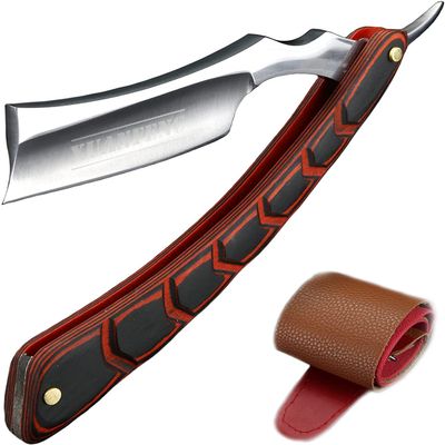Straight Razor Blade - Shave Ready Vintage Straight Razor, Stainless Steel Razor Shaver, Pro Straight Edge Razor, Mens Straight Razor, Best Gifts,A