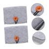 Beavorty 6pcs Storage Bag for Travel Practical Felt Non-woven Pouch for Bottles Compact Organizer for Grey Color view 4