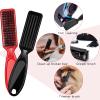 Patelai 30 Pcs Blade Clipper Cleaning Brush Scrub Brush Barber Fade Trimmer Nylon Hair Styling Tool for Men(Black, Red) view 4