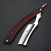 Straight Razor Kit,Best Straight Razor, Shave Ready Straight Edge Razor, Brush, Strop+Soap,Japanese Steel+Ebony Straight Razor for Men, Complete Straight Razor Shaving Kit, Great Gift,A view 3