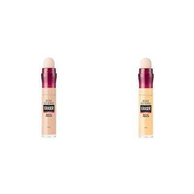 Maybelline Instant Age Rewind Dark Circles Concealer Bundle with 120 and 150 Shades