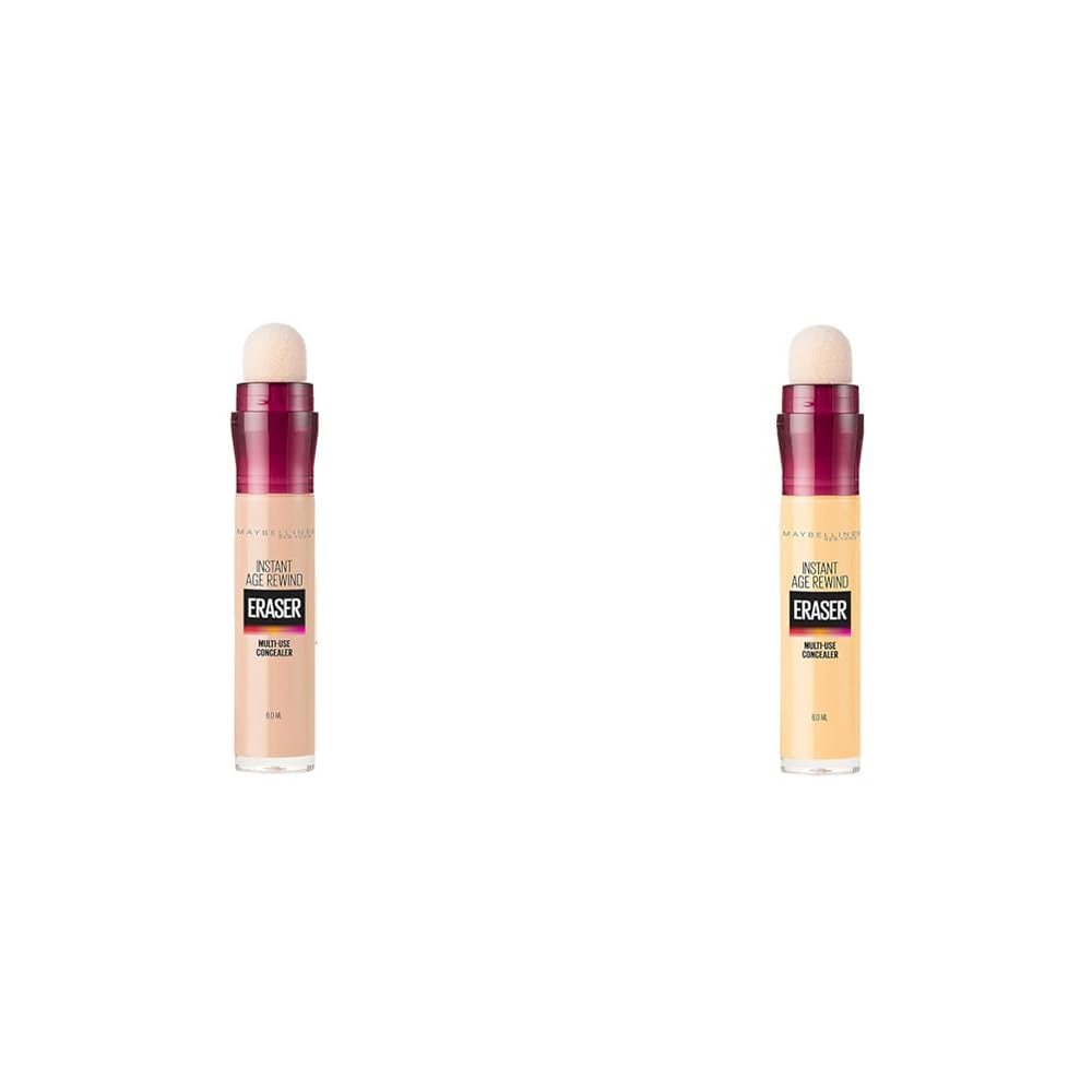 Maybelline Instant Age Rewind Dark Circles Concealer Bundle with 120 and 150 Shades