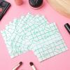 LALAFINA 200pcs Adhesive Makeup Mixing Palette Stickers for Cosmetic Artists Disposable Transparent Hand Palette for Foundation Lipstick and Concealer Mixing view 4