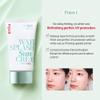Espoir Water Splash Sun Cream Fresh Cica 2 oz SPF50+ PA++++ | Moisturizing and Soothing Vegan Sun Block Skin Care with Green Tea Cica | Substitute Sunscreen for BB Cream | Korean Base Makeup view 4