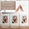 IBRIGHTSO Vanity Mirror with Lights, Hollywood Makeup Mirror, Touch Control, 3 Color Lighting Modes, Dimmable, Detachable 10X Magnification Mirror, 360 Rotation (16in, White) view 2