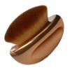 Foundation Brush Palm Makeup SOFT Kabuki Dome Shaped Face Body Shimmer Oil SPF Blush Bronzer Highlighter Blending Self-Tanner Buffing Liquid Powder Cream Streak-Free Cosmetic Application -Rose Gold view 1