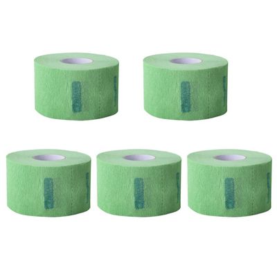 Uonlytech Hairdressing Neck Papers 5 Pack Disposable Neck Scarf Paper Safe Healthy Material