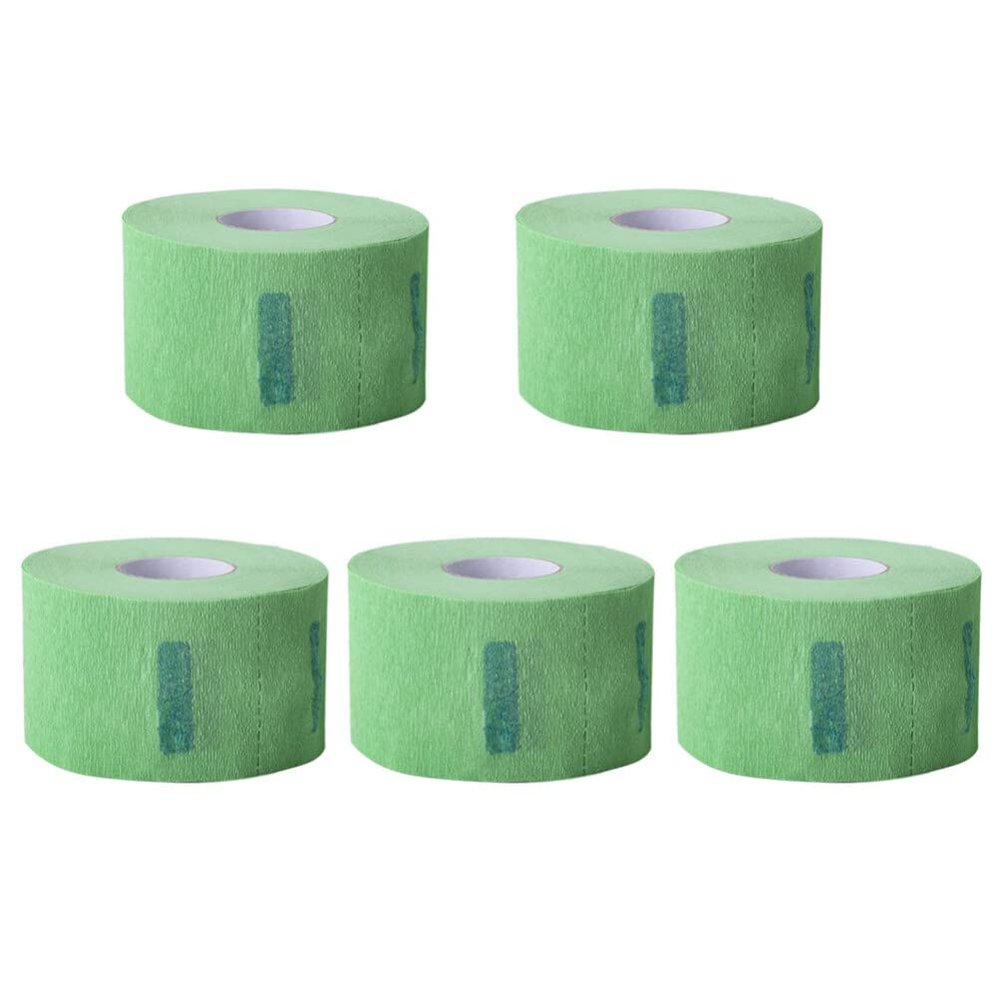Uonlytech Hairdressing Neck Papers 5 Pack Disposable Neck Scarf Paper Safe Healthy Material