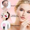 Korean Makeup Spatula and Palette Set - Stainless Steel Professional Foundation Spatula, Cosmetic Brush, and Rectangle Palette for Facial Cosmetic Application view 2