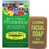 Dr. Ohhira's Probiotics Original Formula 100 Capsules with Bonus Beauty Bar Soap Travel Size 20g - No Refrigeration Supplement for Women and Men, 13 Probiotic Strains view 1
