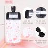 ASEVAT 3 oz 6pack Leak Proof Empty Squeeze Pouches Refillable Travel Size Containers Liquid Pouch Cosmetic Container TSA Approved Bag view 2