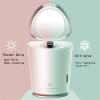 Facial Steamer 360  no Dead Angle Nano ion Face Steamer, 2 in 1 hot and Cold Dual steam, Built-in Aromatherapy Basket view 2