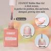 FZANEST Nude Builder Gel For Nails and Diamond Top Coat Set,Natural Base Color Rubber Base Gel Polish High Shine Finish Kit,Self-leveling Nail Structure Extension Gel No Wipe Top view 3