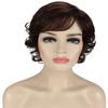 Still ME Grace Full Wig 24-30 in CurlySynthetic Fiber, Side Part Full Wig (Dark Auburn) view 1