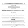 ZIZZON 7 Pcs Ingrown Toenail File and Lifters Set, Stainless Steel Ingrown Toenail Removal Kit, Under Nail Cleaner Pedicure Tools view 2