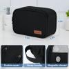 Wedama Toiletry Bag for Men, Handheld Travel Bag, Waterproof Toiletries, Thickened Polyester Dopp Kit, Toiletries Business Trips and Camping, Black view 2