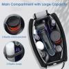 Wedama Toiletry Bag for Men, Handheld Travel Bag, Waterproof Toiletries, Thickened Polyester Dopp Kit, Toiletries Business Trips and Camping, Black view 4