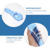 Beaupretty 2pcs Travel Razor Holder Shaver Protective Case Manual Razor Holder Organizer Blue view 3